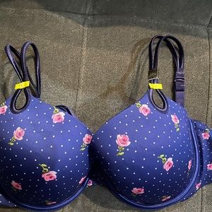 Victoria's Secret vintage sexy little things Demi bra with low back strap